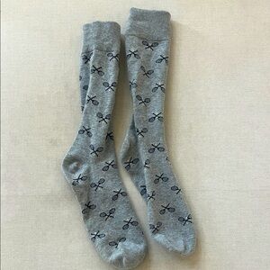 Gray jcrew TENNIS Socks